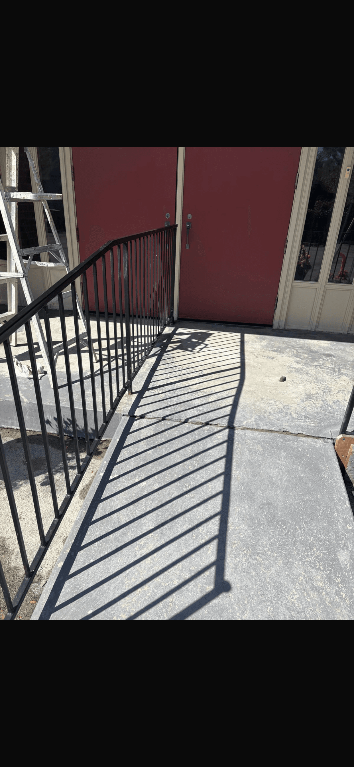 Church Entrance Ramp Coating - Before